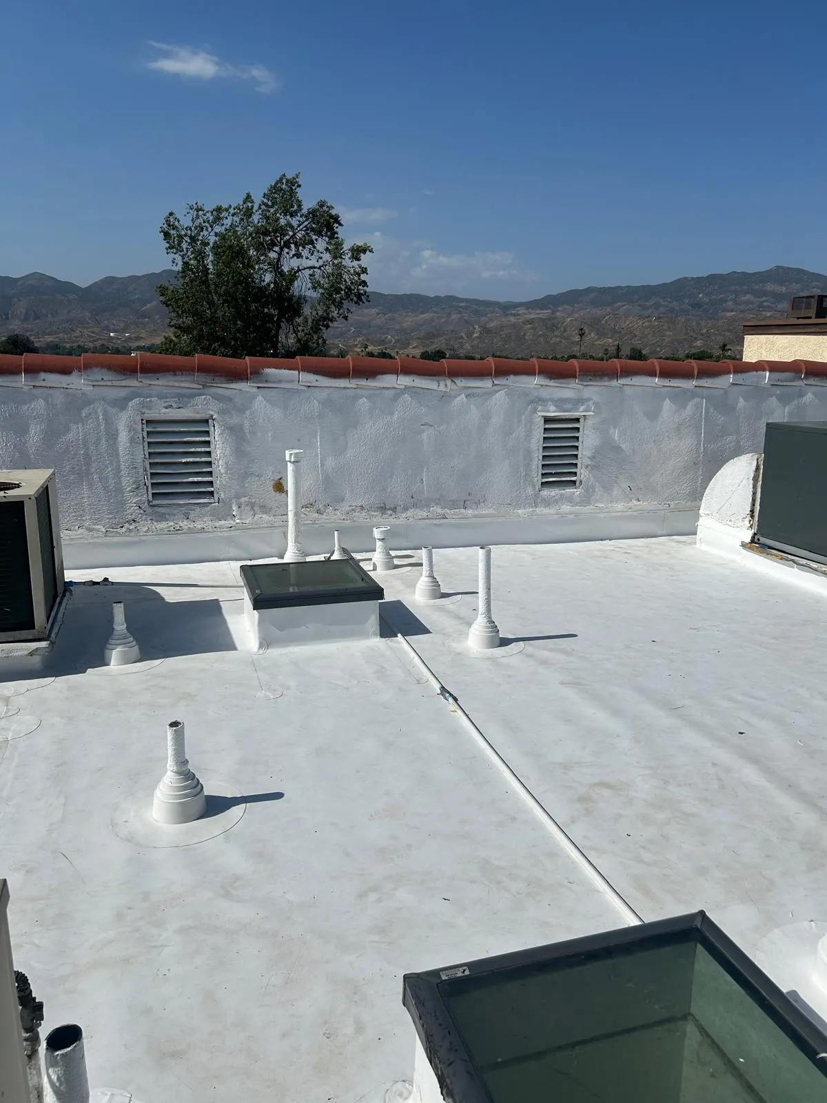 Lincoln View HOA — Single ply (TPO roofing system) in Hemet, CA